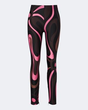 PUCCI Marmo Leggings - Brown