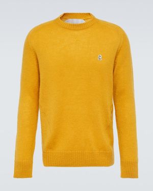 Undercover Wool Jumper - Yellow