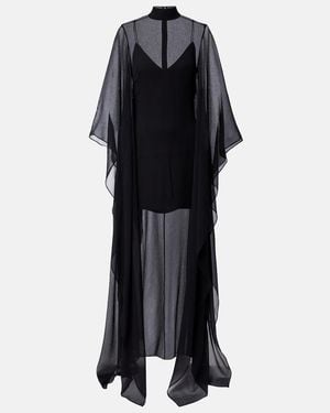 Taller Marmo Caftan Lanzarote Garden De Crepe Y Caftan - Negro