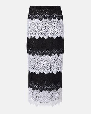 Carolina Herrera Midirock Aus Spitze - Schwarz