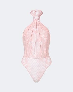 Balmain Banador Estampado - Rosa