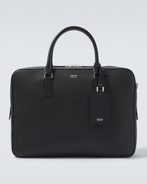 Tom Ford Aktentasche Elliot Aus Leder - Schwarz