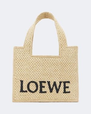 Loewe Borsa A Mano Mini - Bianco