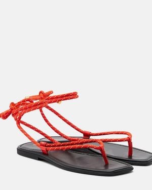 Veronica Beard Sandalen Carmina - Rot