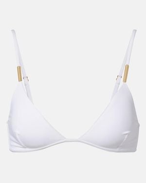 Melissa Odabash Verona Bikini Top - White