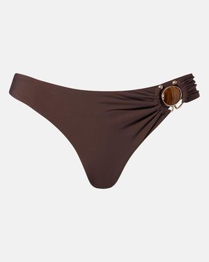 Christopher Esber Verziertes Bikini-Hoeschen - Braun