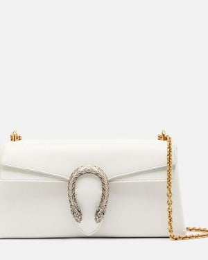 Gucci Schultertasche Dionysus Medium Aus Leder - Natur