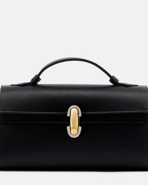 SAVETTE Bolso Symmetry Small De Saten - Negro