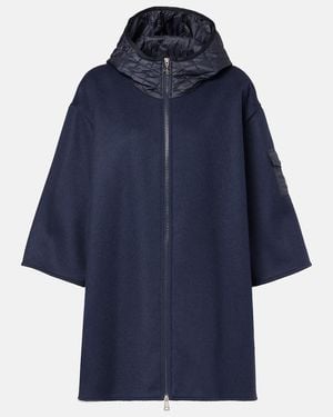 Moncler Cape - Blue