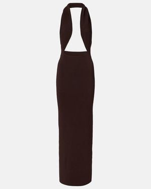 Christopher Esber Jersey Maxi Dress - Purple
