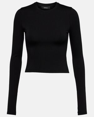 Wardrobe NYC Jersey Top - Black