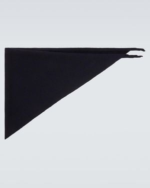 Agnona Cashmere Scarf - White