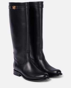Versace Stiefel Medusa '95 Aus Leder - Schwarz