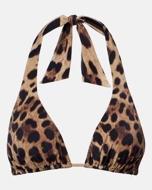 Dolce & Gabbana Bikini-Oberteil - Schwarz