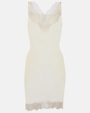 Saint Laurent Lace Dresses for Women | Lyst Saint Laurent Lace Dresses for Women | Lyst