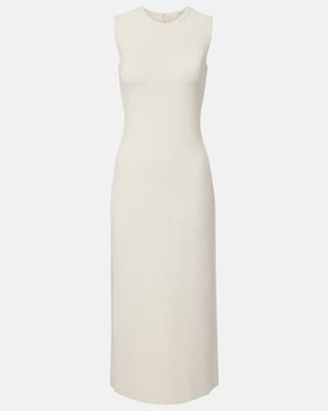 Max Mara Jersey Maxi Dress - White