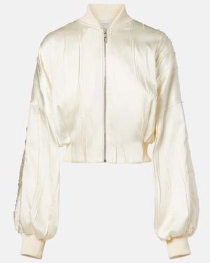 Sportmax Cropped-Bomberjacke Zorro - Natur