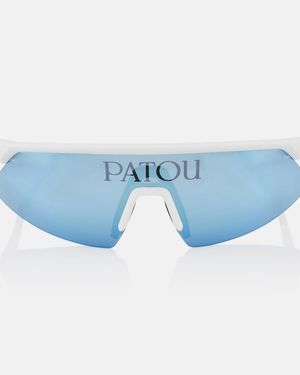 Patou X Bolle Shield Sunglasses - Blue