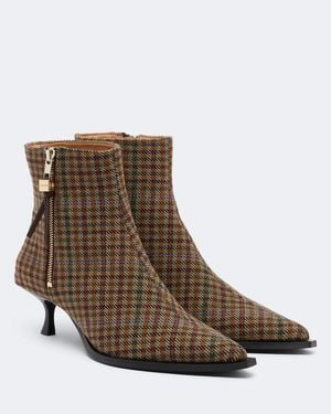 Ganni Ankle Boots Anna - Braun