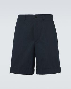 Valentino Cotton Shorts - Blue