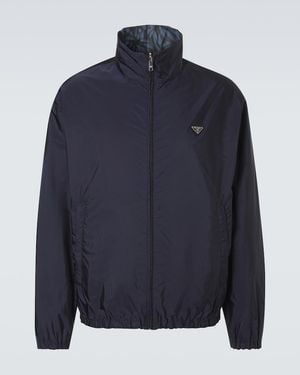 Prada Re-Nylon Reversible Jacket - Blue