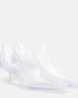 Loewe Emily Pvc Ankle Boots - White