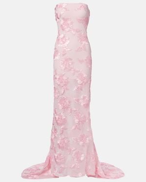 ROTATE BIRGER CHRISTENSEN Bridal Embroidered Gown - Pink