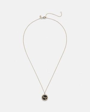 Sydney Evan Love 14Kt Charm Necklace - White