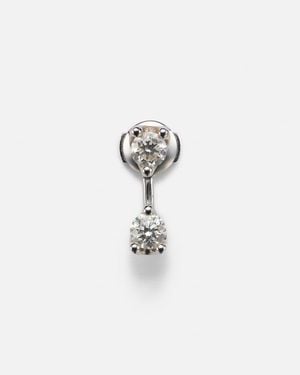 Anita Ko 18Kt Single Earring With Diamonds - White