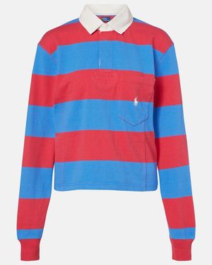 Polo Ralph Lauren Polohemd Aus Baumwoll-Jersey - Blau