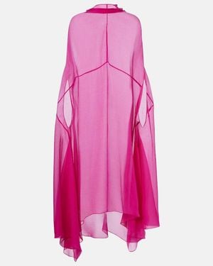 Dries Van Noten Silk Gown - Pink