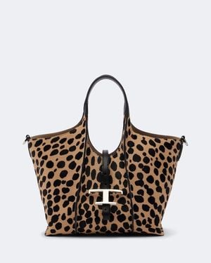 Tod's Bolso Tbs Small De Pelo - Marrón