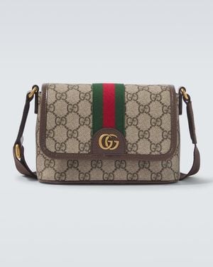 Gucci Ophidia Mini Gg Shoulder Bag - Metallic