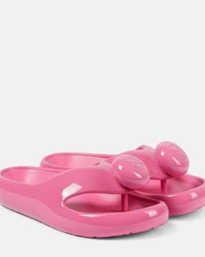 Loewe X Paula'S Ibiza Foam Bubble Slides - Pink