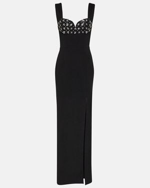 Rebecca Vallance Bianca Sequin-embellished Gown - Black