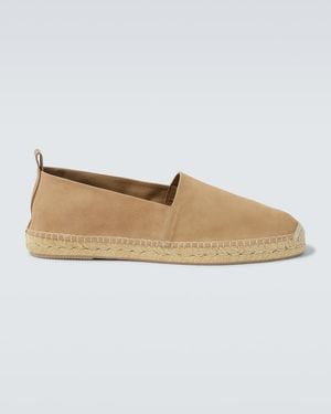 Ralph Lauren Suede Espadrilles - White