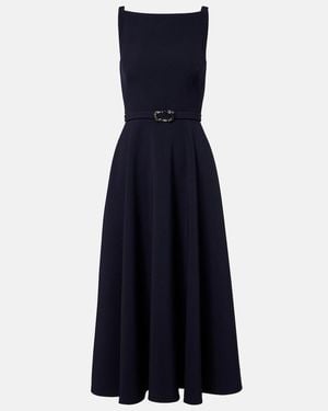 Safiyaa Ginny Crepe Cocktail Dress - Blue