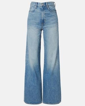 SLVRLAKE Denim Jeans Anchos Eva - Azul