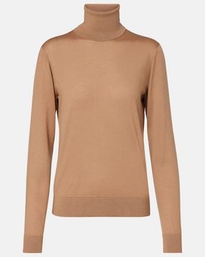 Dolce & Gabbana Rollkragenpullover Aus Kaschmir - Braun