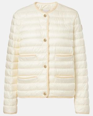 Moncler Circaete Quilted Down Jacket - Natural