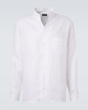 ZEGNA Linen Shirt - White