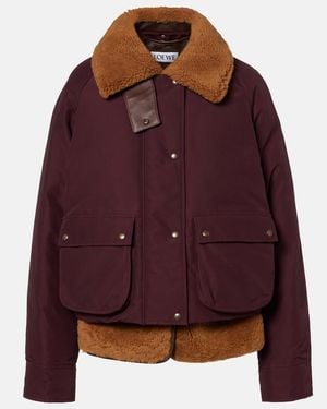 Loewe Two-Layer Jacket With Vest - Red