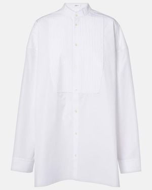 Wardrobe NYC Cotton Shirt - White