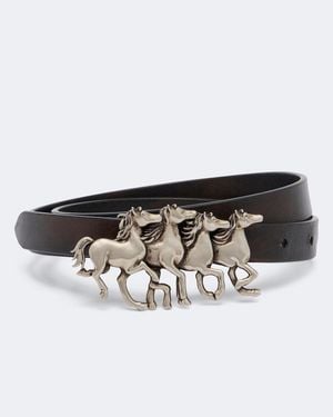 Chloé Leather Belt - Black