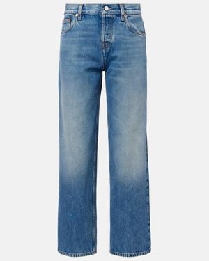 Gucci Mid-Rise Straight Jeans - Blue