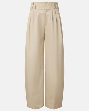Altuzarra Wilson Cotton Wide-Leg Trousers - Natural