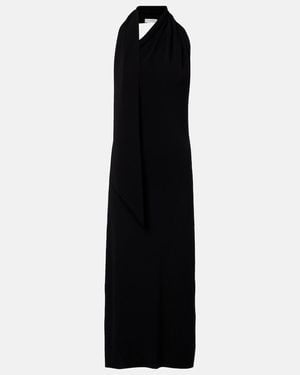 Altuzarra Mitchell Scarf-Detail Midi Dress - Black