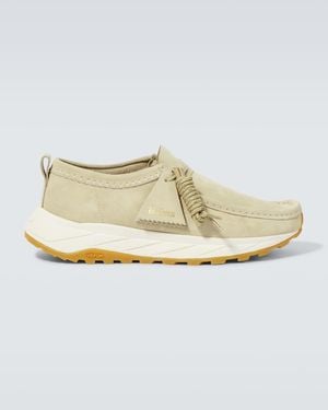 Clarks Wallabee Eden "Maple" Sneakers - Weiß