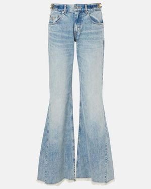 Stella McCartney Low-Rise Flared Jeans - Blue