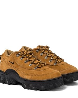 Nike Sneakers Lahar Low aus Veloursleder - Braun